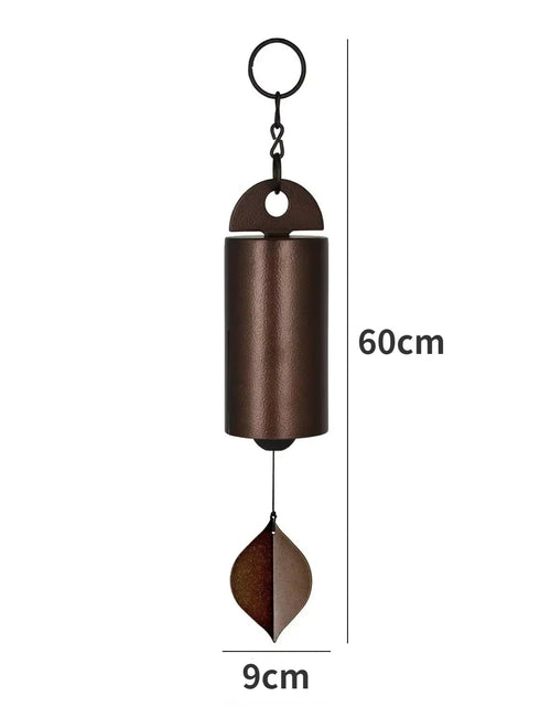 Load image into Gallery viewer, Vintage Metal Heroic Windbell Wind Chimes Deep Resonance Serenity Bell for Outdoor Home Garden Courtyard Decoration Home Decor
